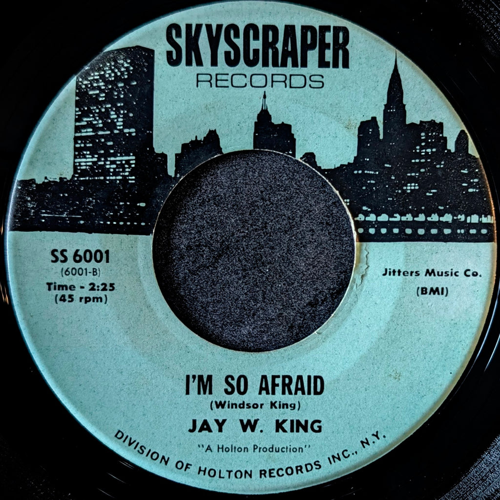 Jay W. King-I'm so afraid/ I don't have to worry