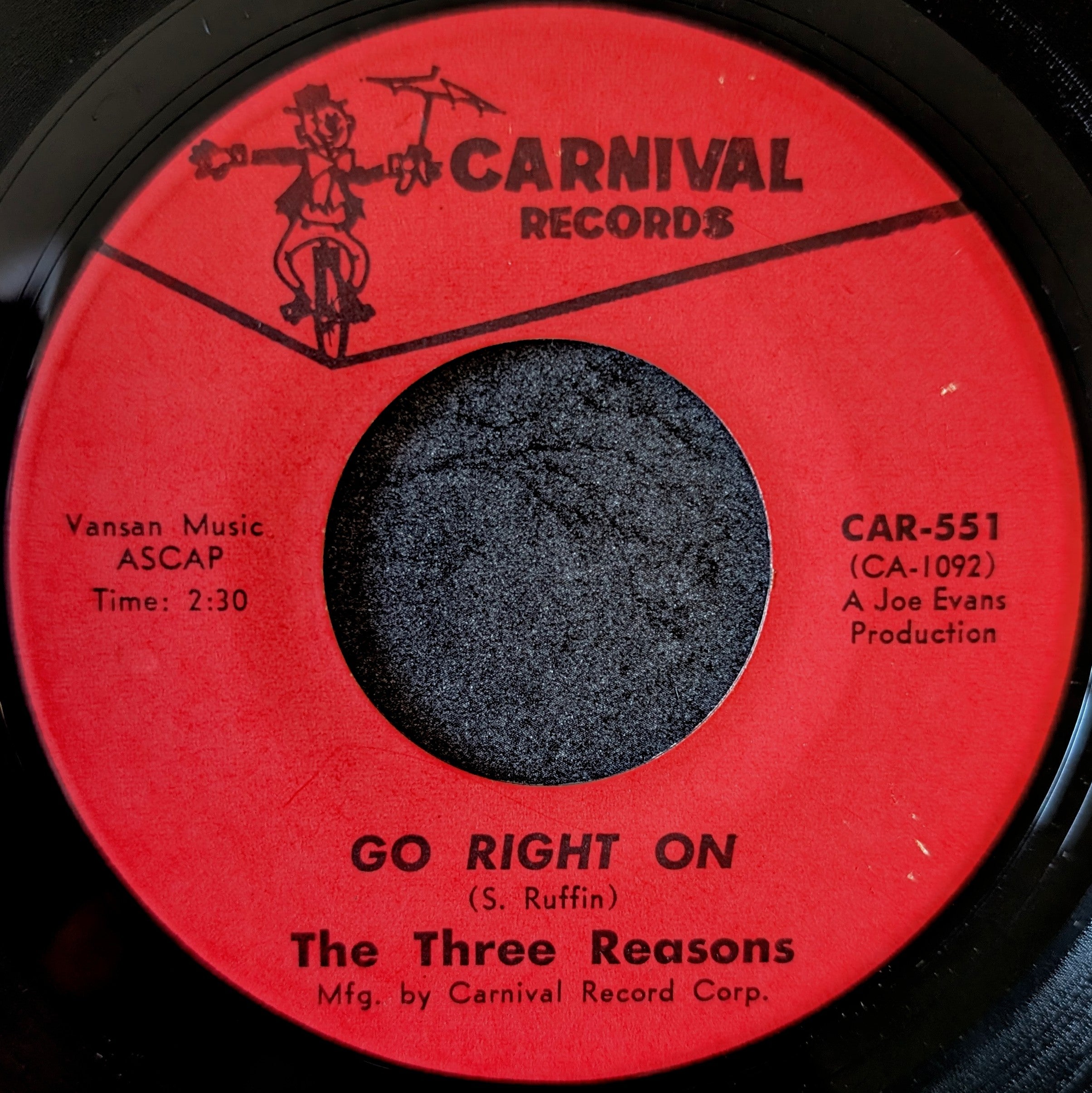 The Three Reasons-Go right on/ Go right on