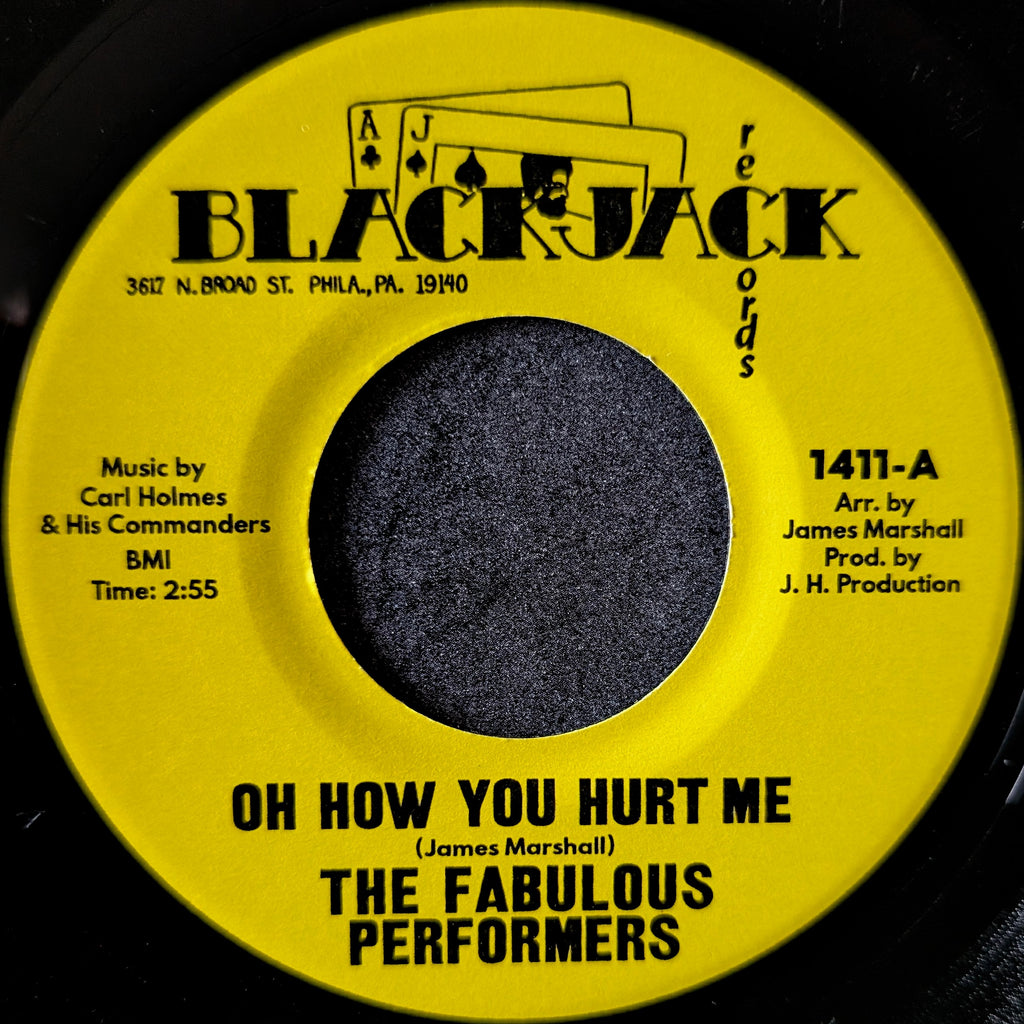 The Fabulous Performers-Oh How You hurt me/ There she goes