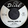 Len Wade-Whatcha gonna do/It comes and it goes