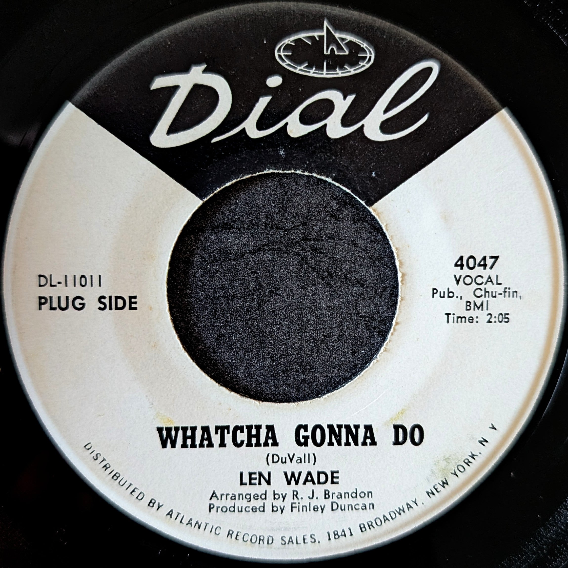 Len Wade-Whatcha gonna do/It comes and it goes