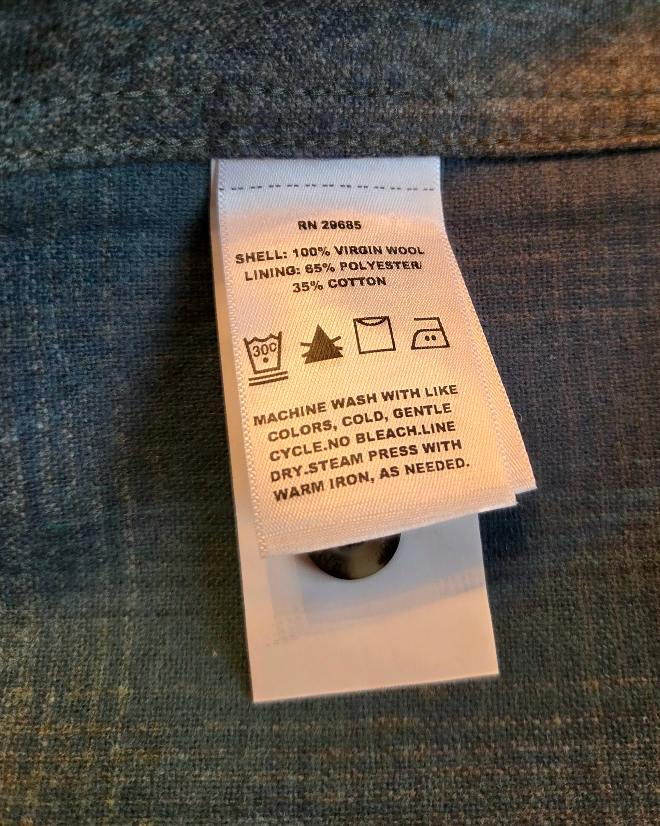 Pendleton Board Shirt Spring 2025 Blue Multi Taupe Mix Ombre