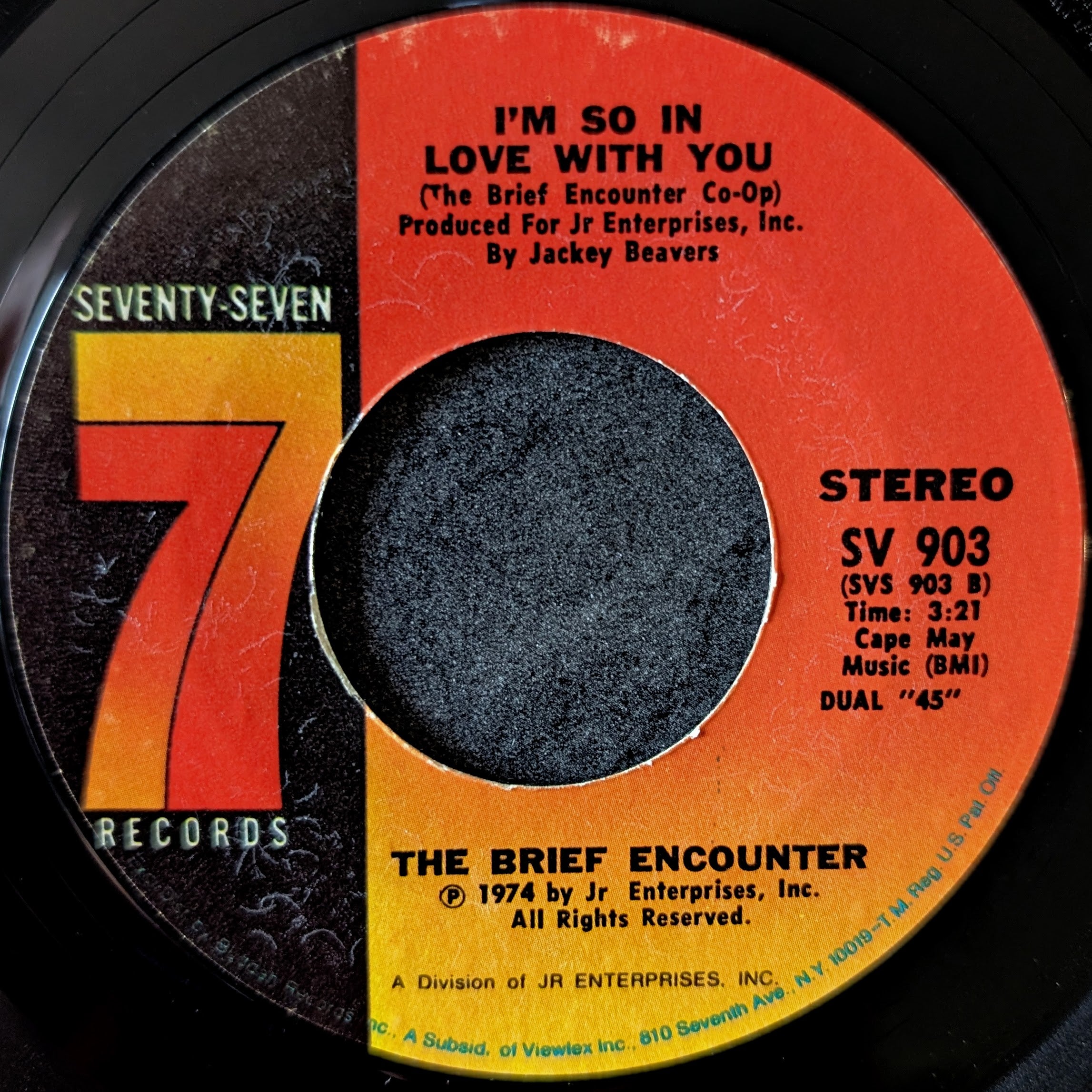 Brief Encounter-Just a little notion / I'm so in love with you