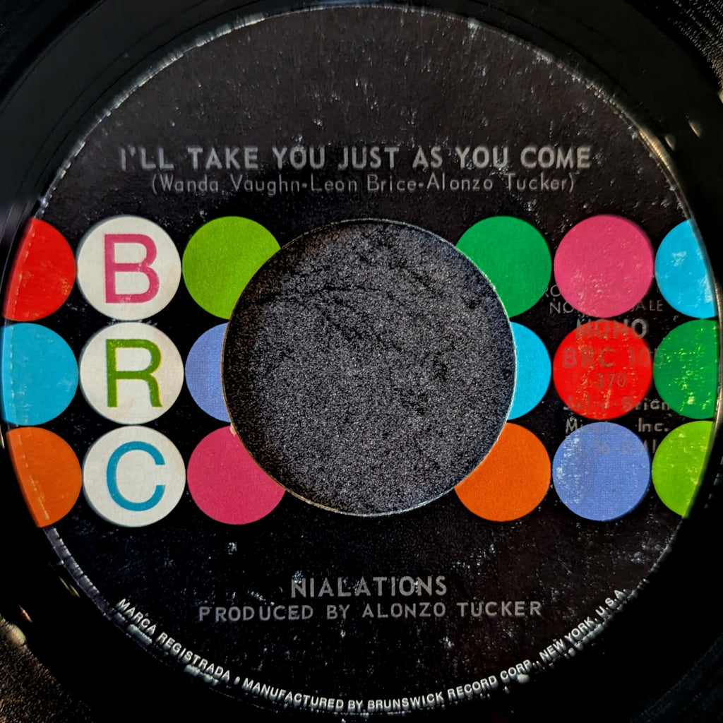 Nialations-I'll take you just as you come / I'll take you just as you come