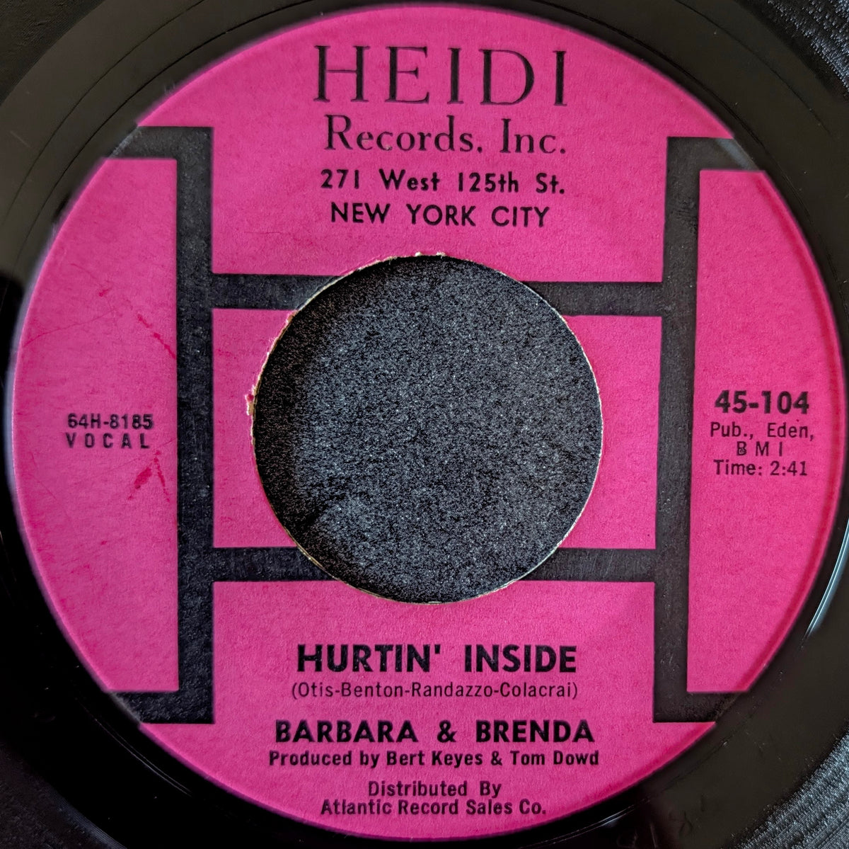 Barbara & Brenda-Hurtin' Inside/That's when you've got soul
