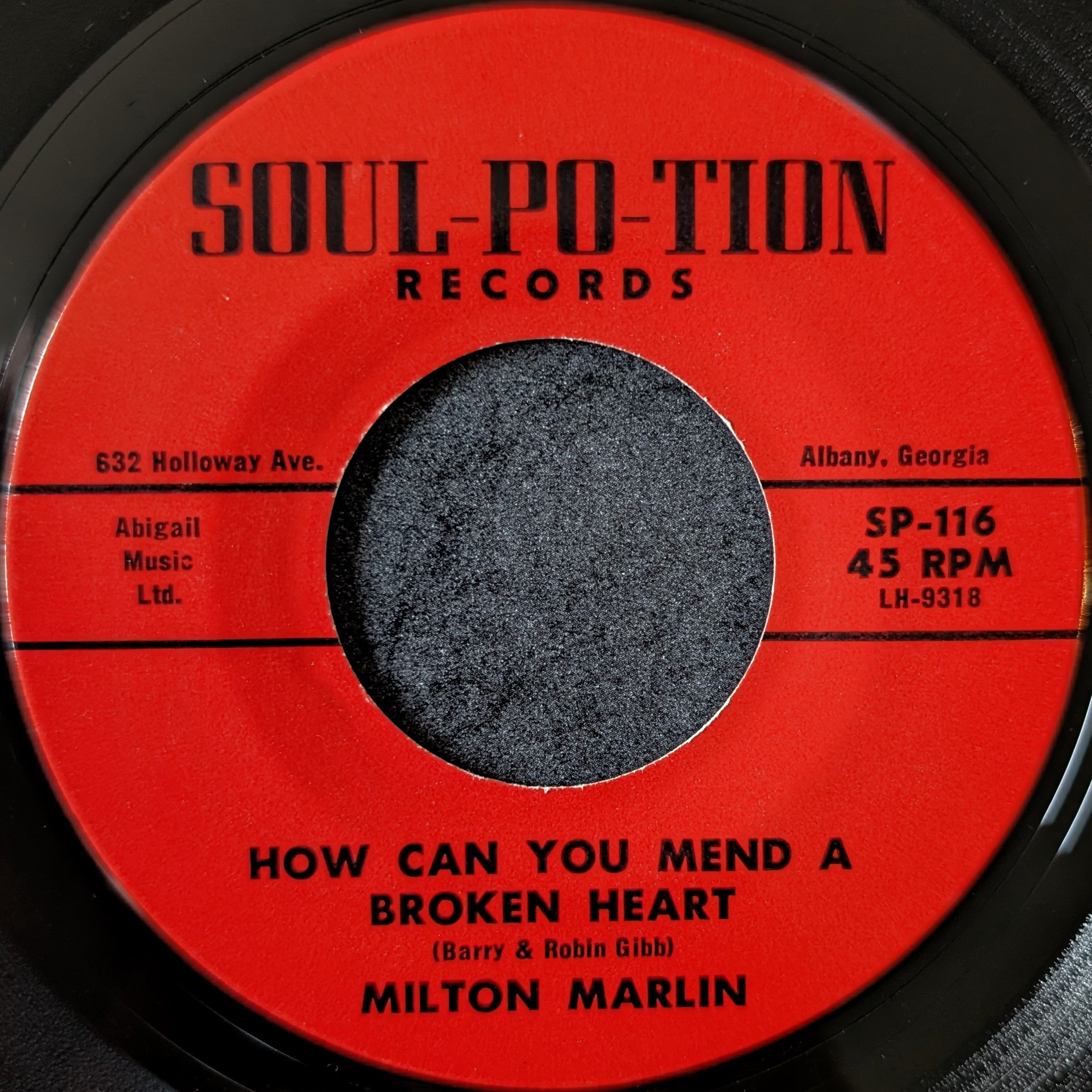 Milton Marlin-How can you mend a broken heart/Here I am