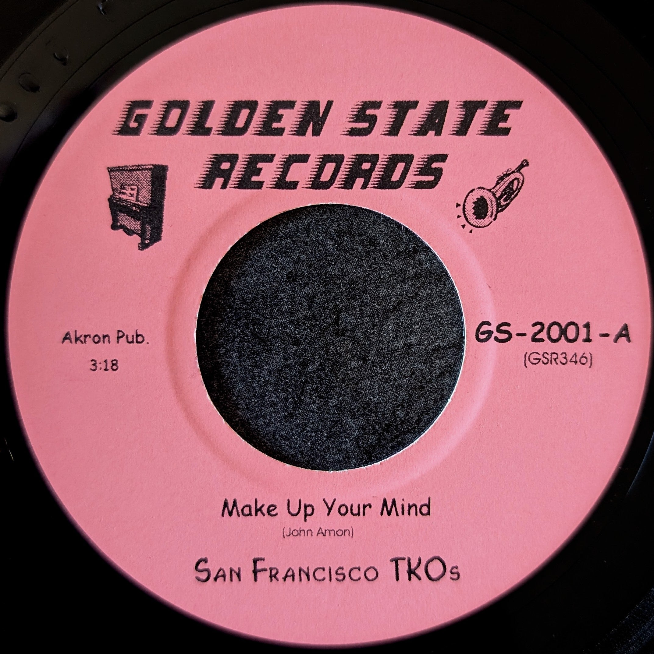 San Francisco TKO-Make up mind/ Send my baby back
