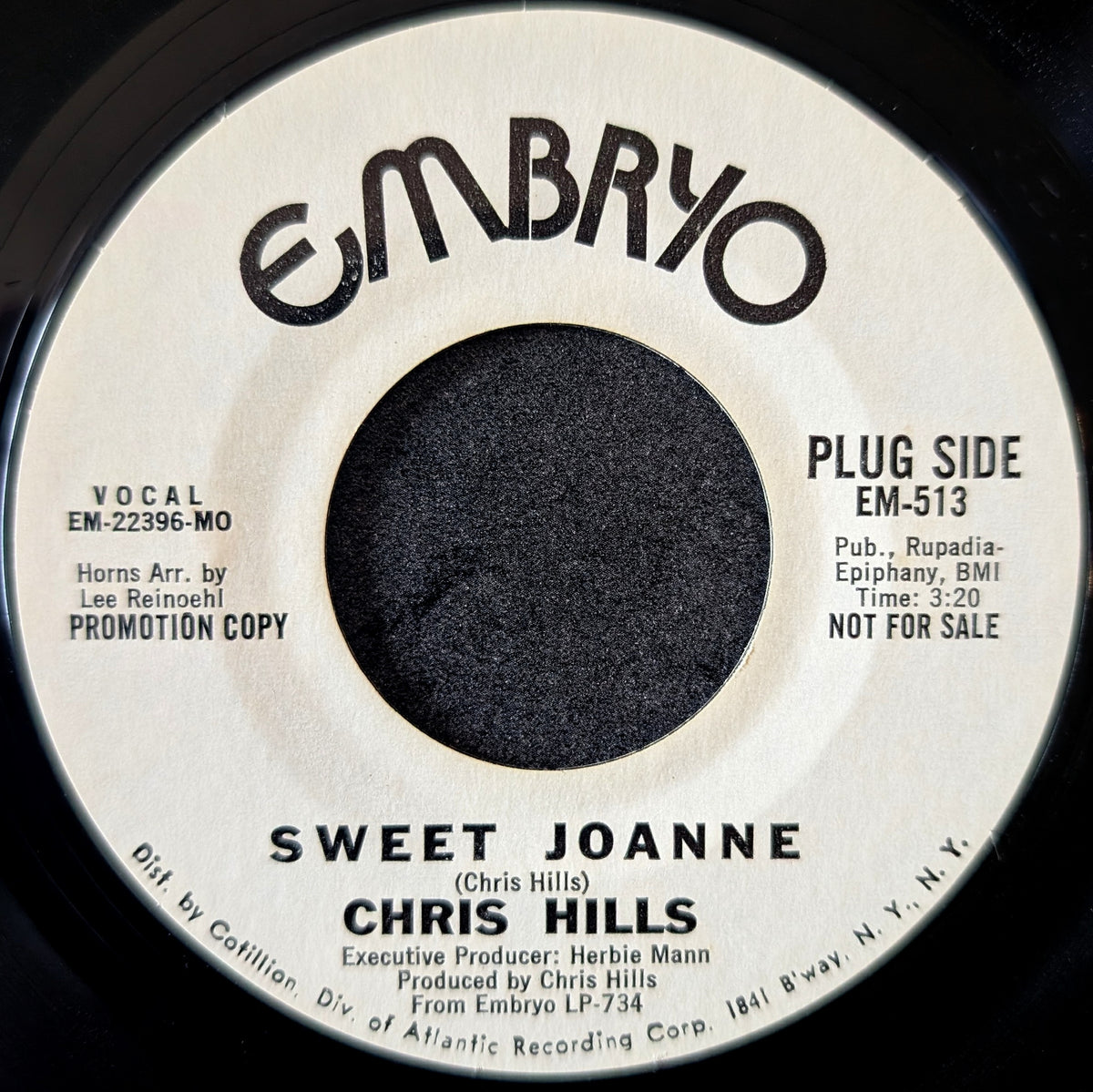 Chris Hills-Chico Waters-Sweet Joanne/ If you were mine