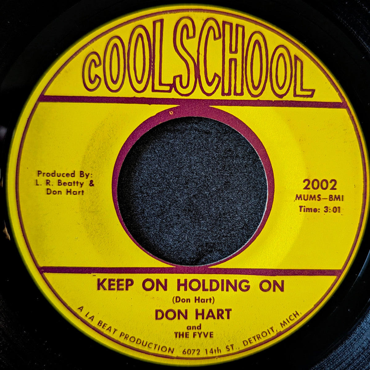 Don Heart and The Fyve-Keep on holding on / I can make it