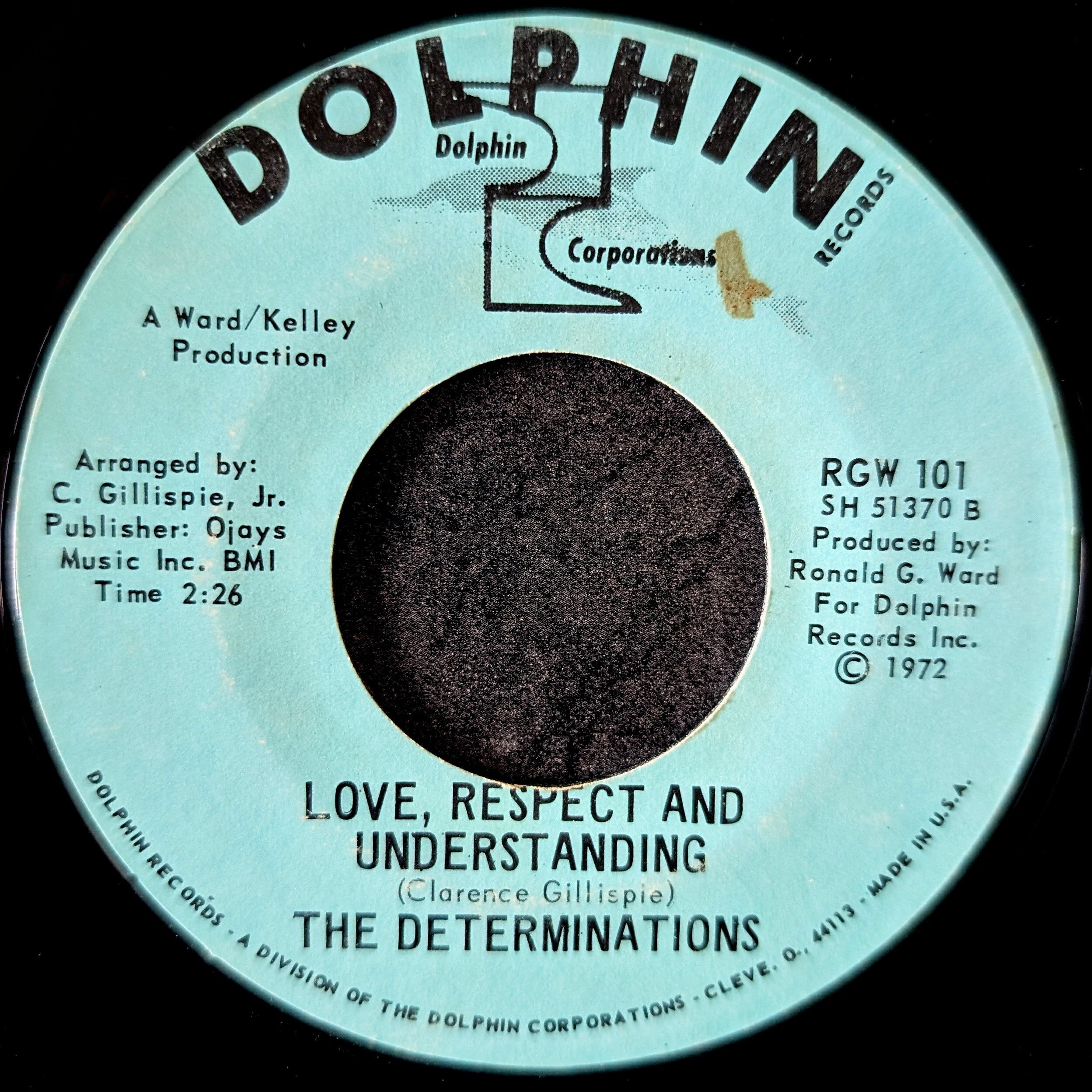The Determinations-Got to get you off my mind/Love respect and understanding