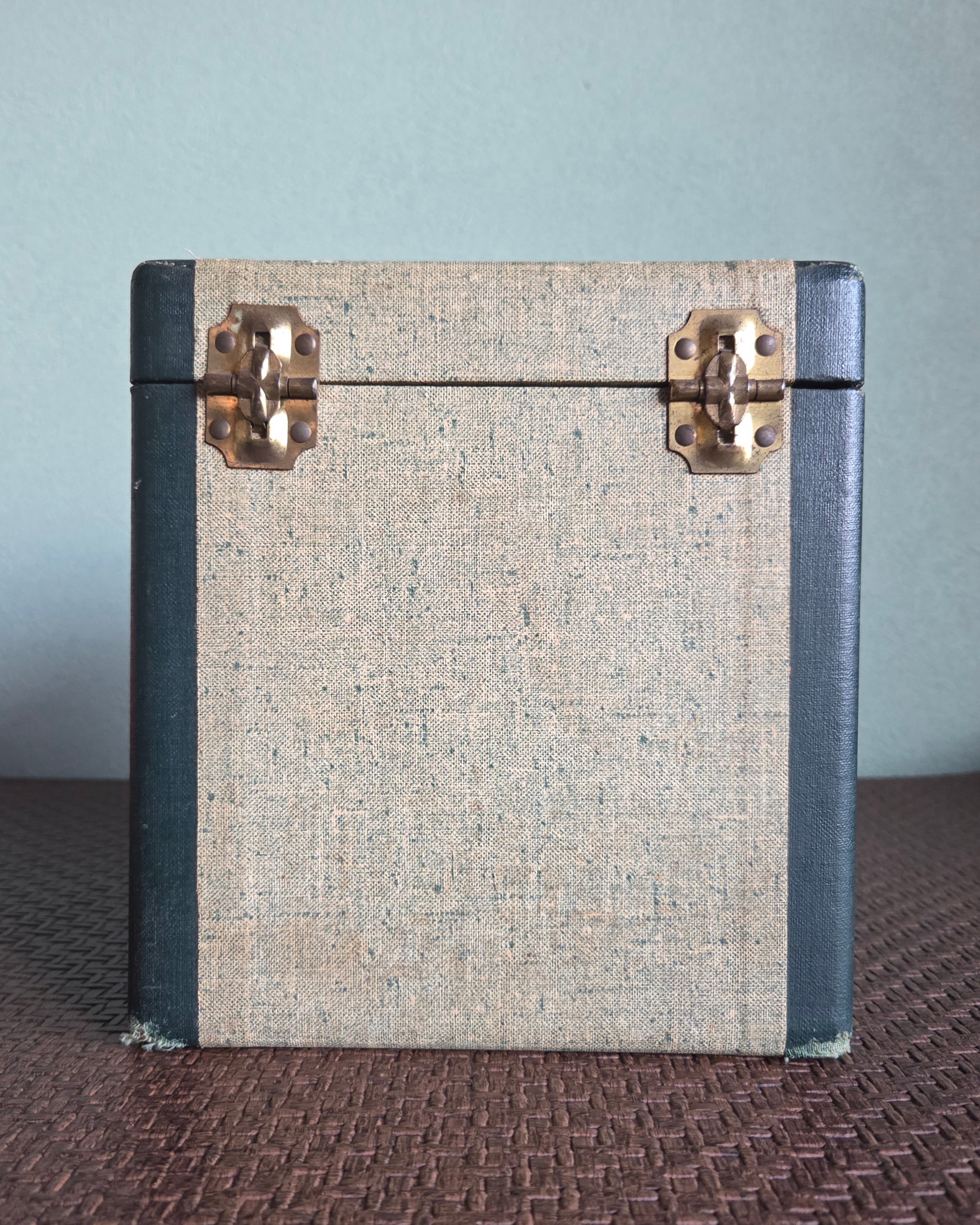 60's Vintage 45rpm Record Storage Box