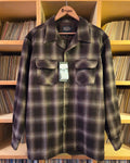 「Pendleton ボードシャツ 2025秋 ブラウンミックス オンブレ 1957スローバック 正面」
