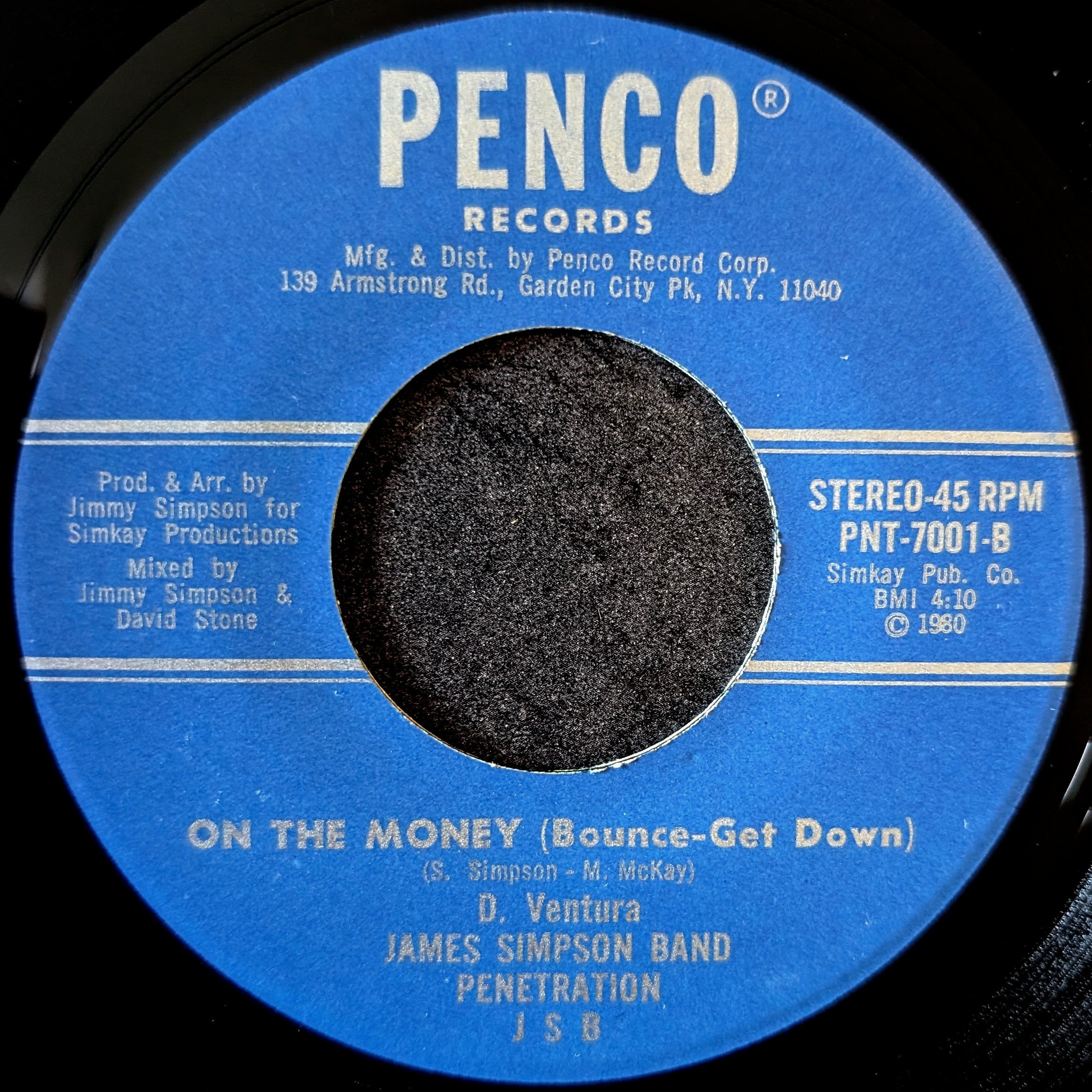 James Simpson-Can't get over you/ On the money