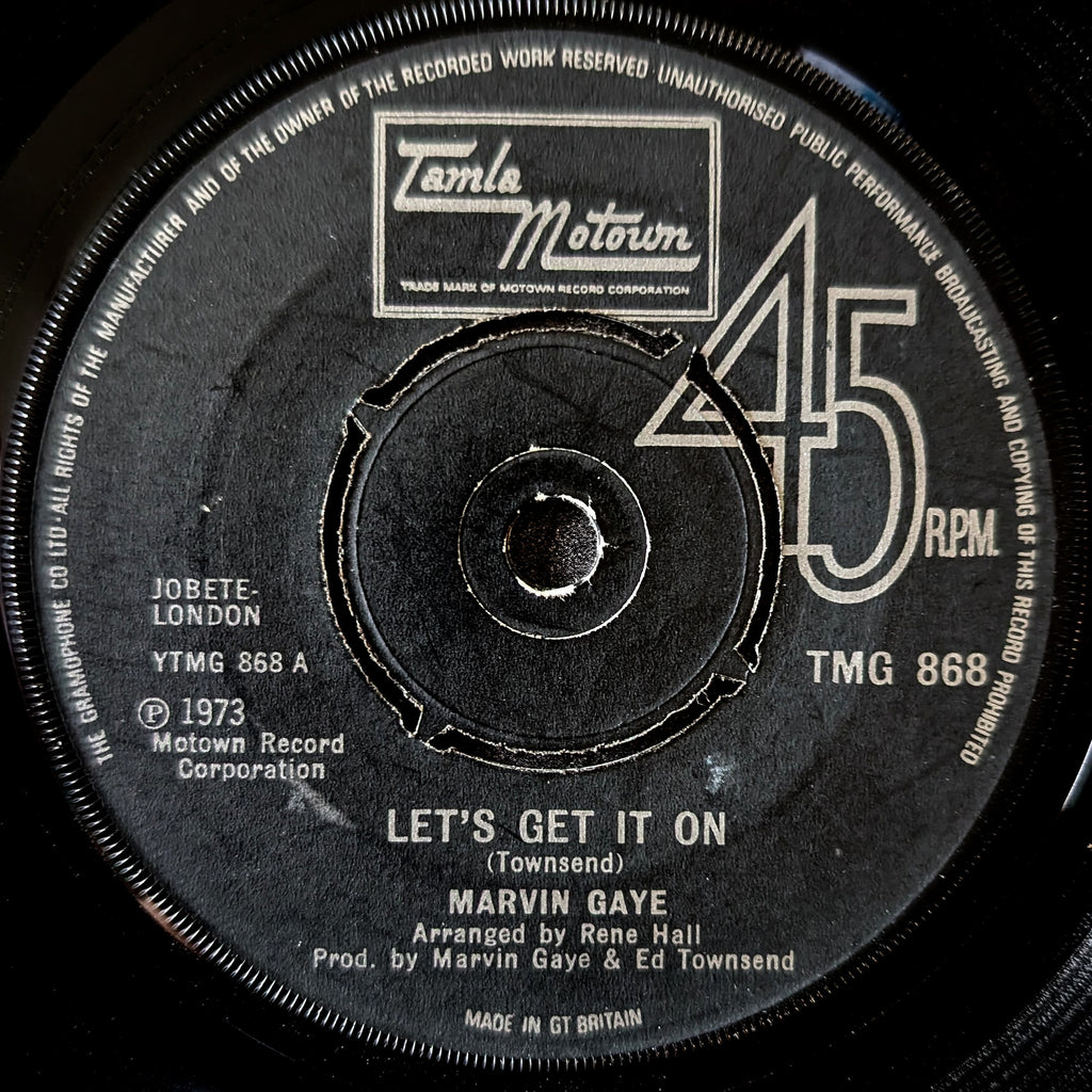 Marvin Gaye-Let's get it on/I wish it would rain