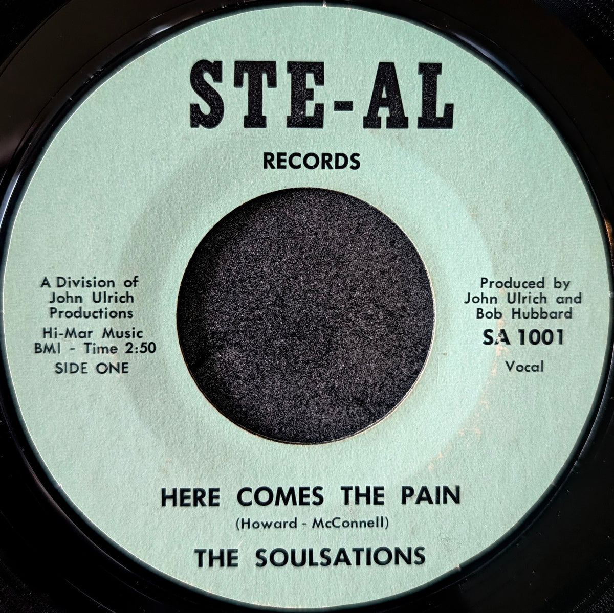 The Soulsations-Here comes the pain/Here comes the pain part 2