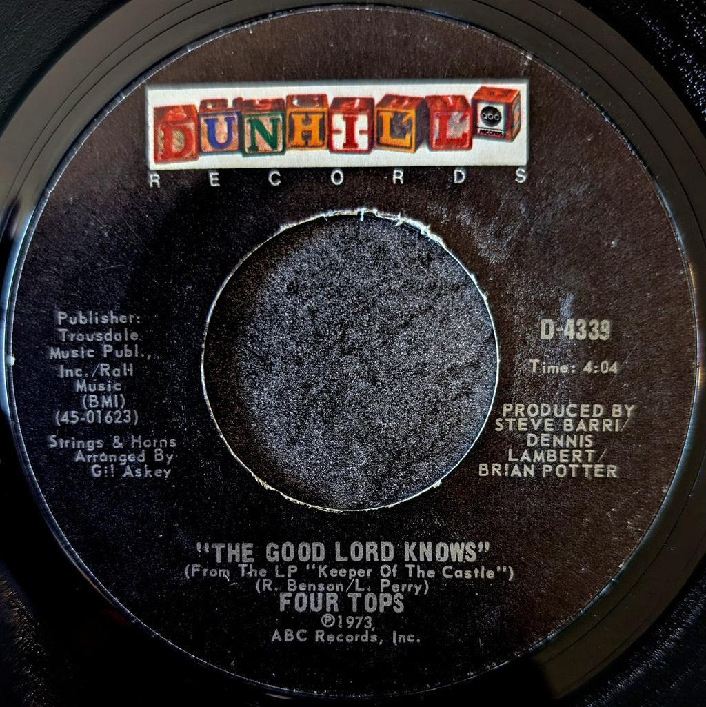 Four Tops-Ain’t no woman(Like the one I've got)/The Good lord knows