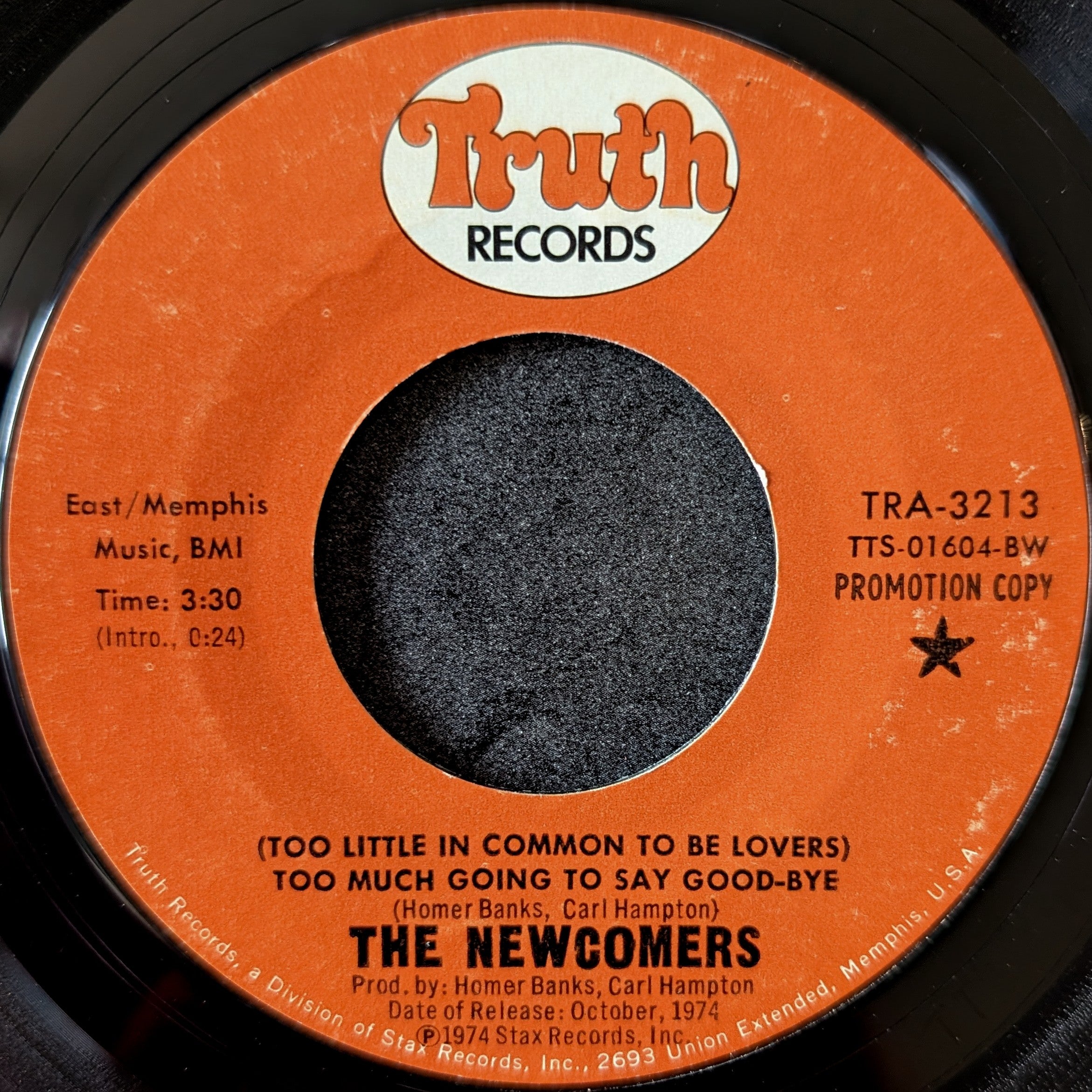 The Newcomers-(Too little in common to be lovers) Too much going to say good-bye
