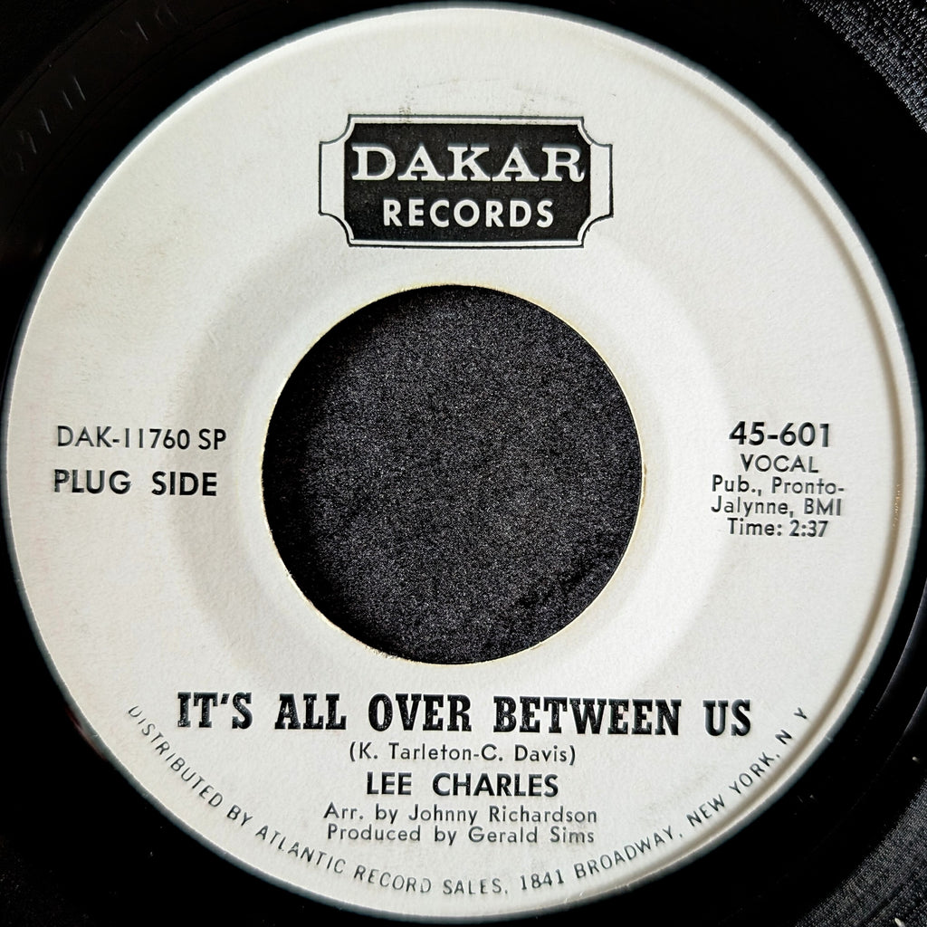 Lee Charles-It's all over between us/Then would you love me