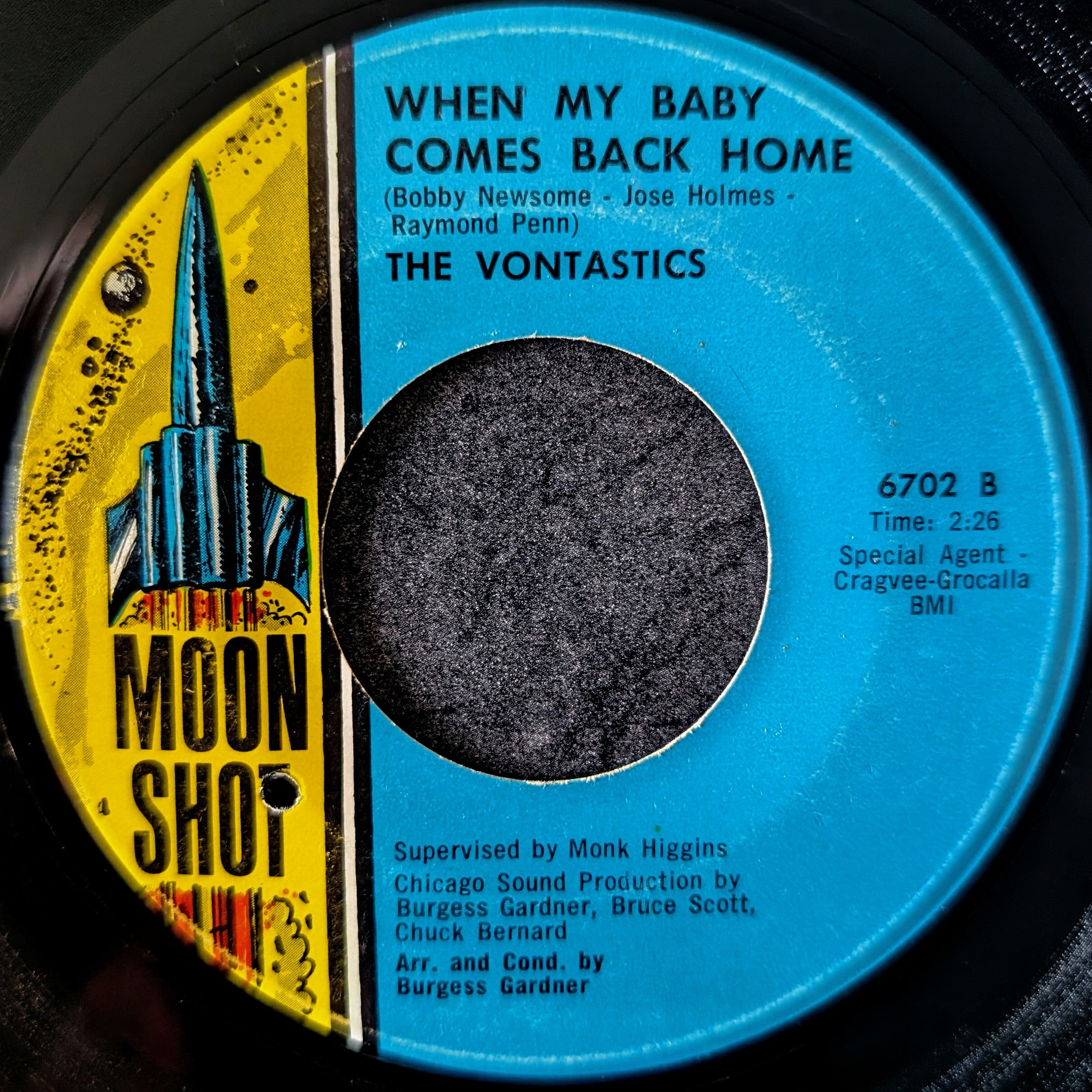 The Vontastics-Lady Love/When my baby comes back home