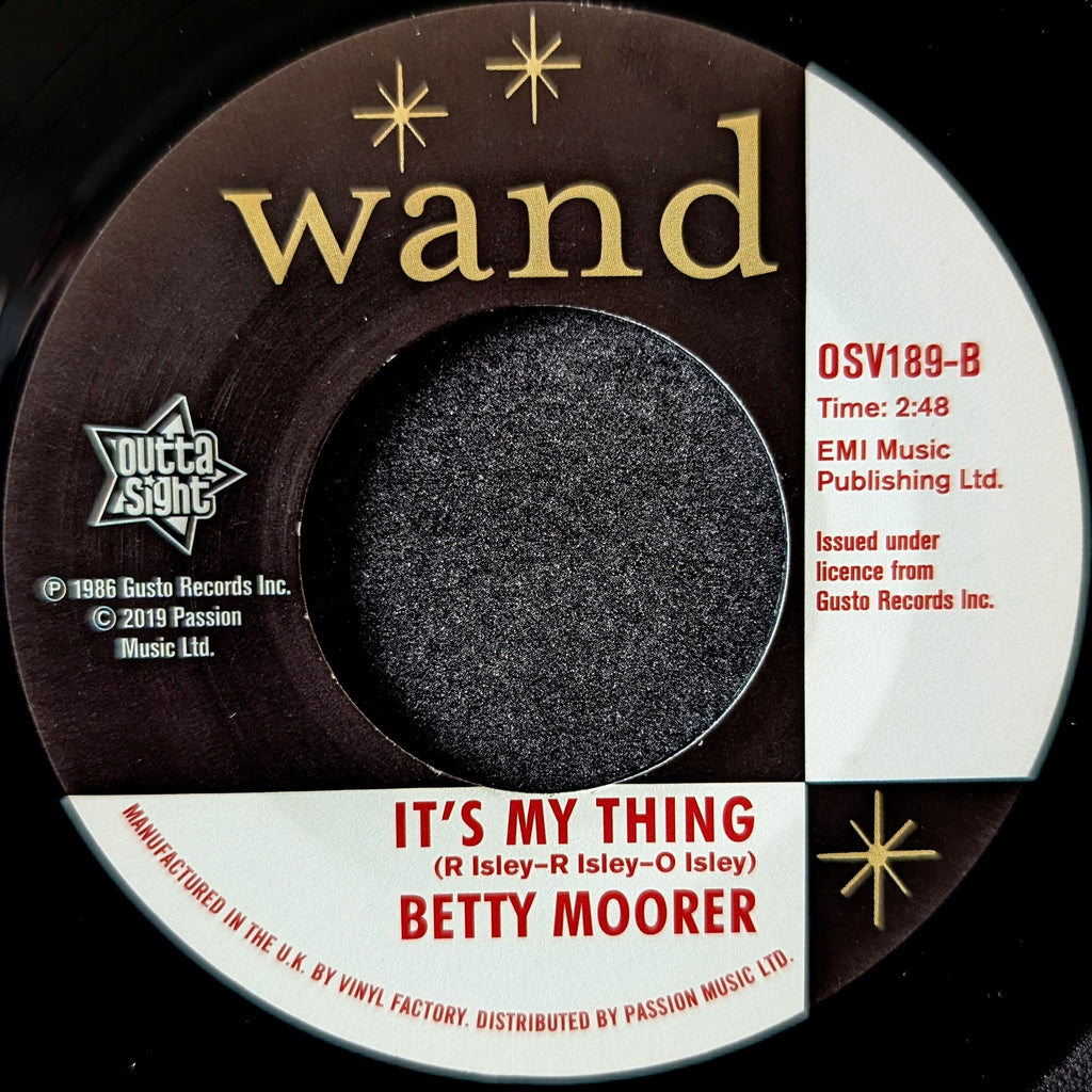 Betty Moorer-Speed Up/It's my thing