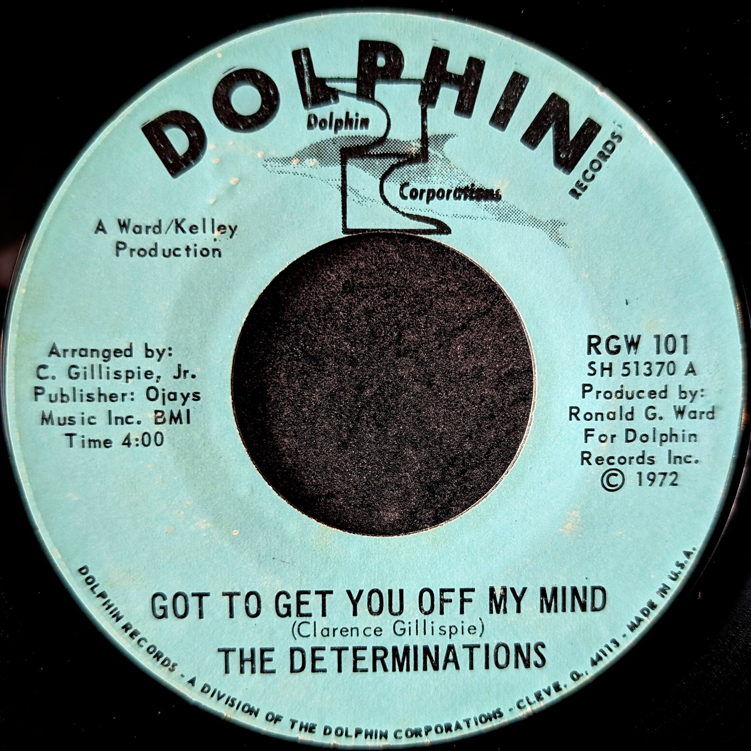 The Determinations-Got to get you off my mind/Love respect and understanding