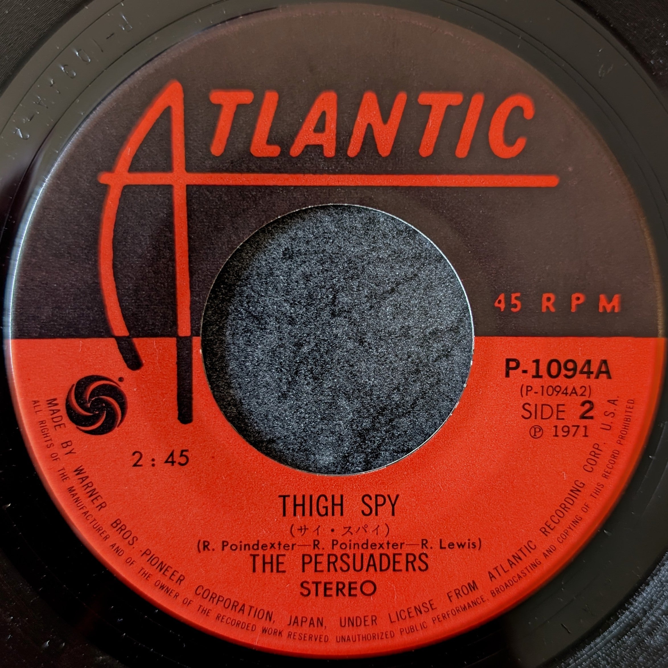 The Persuaders-Thin line between love & hate/ Thigh spy