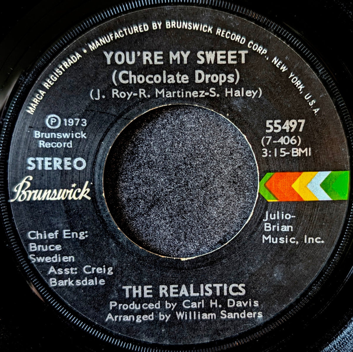 The Realistics-How can I forget you/ You're my sweet(Chocolate Drop)