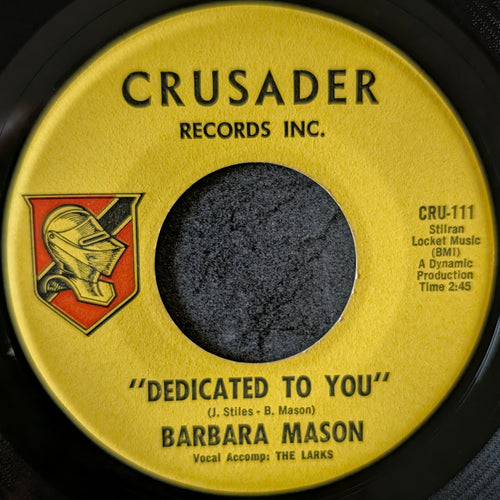 Barbara Mason-Trouble Child/ Dedicated to you