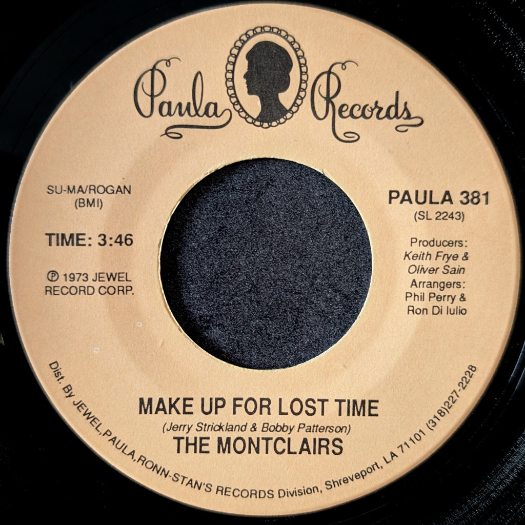 The Montclairs-Make up for lost time/ How can one man live