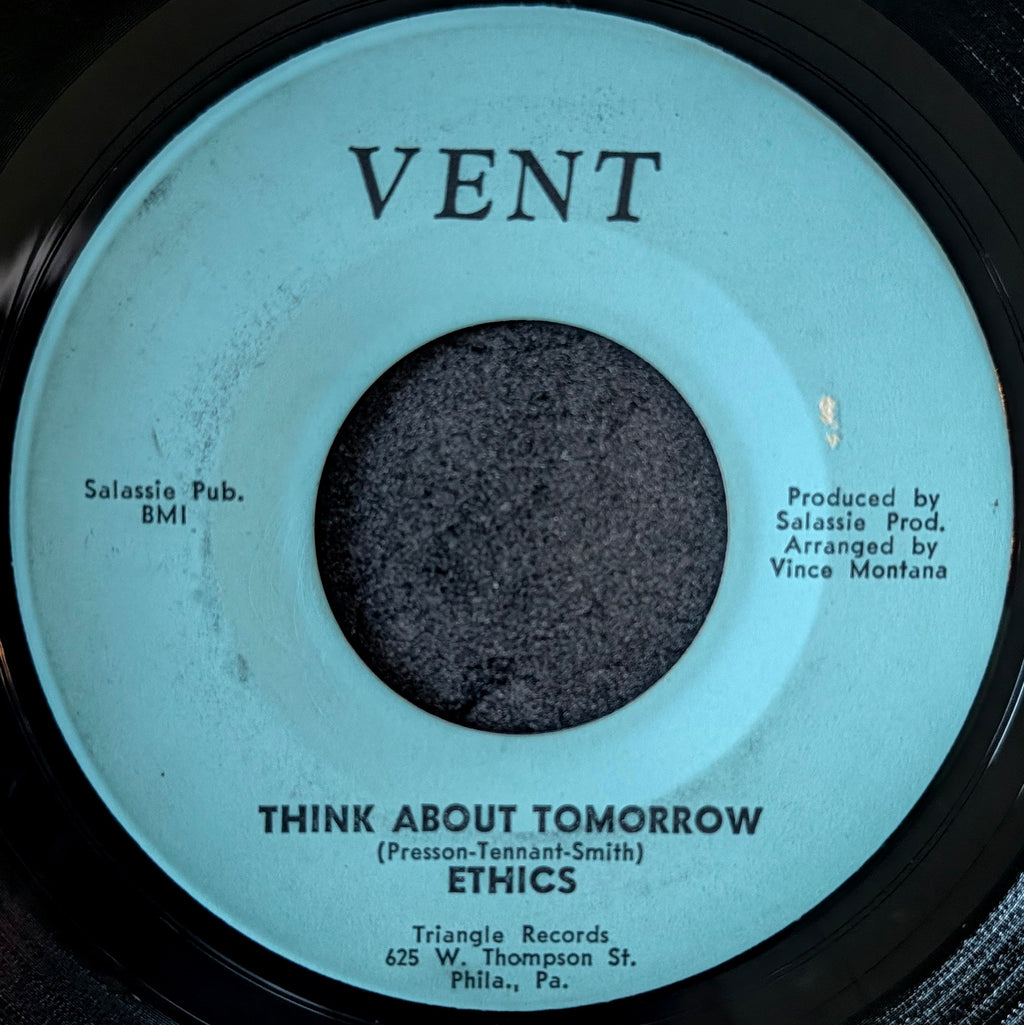Ethics-Think about tomorrow/ Look at me now