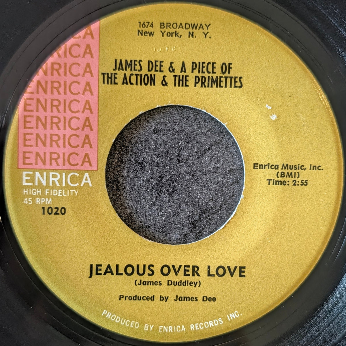 James Dee-My Pride/ Jealous over love