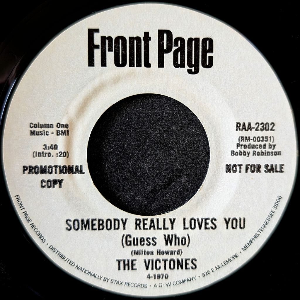 The Victones-Two sides to love/ Somebody really loves you