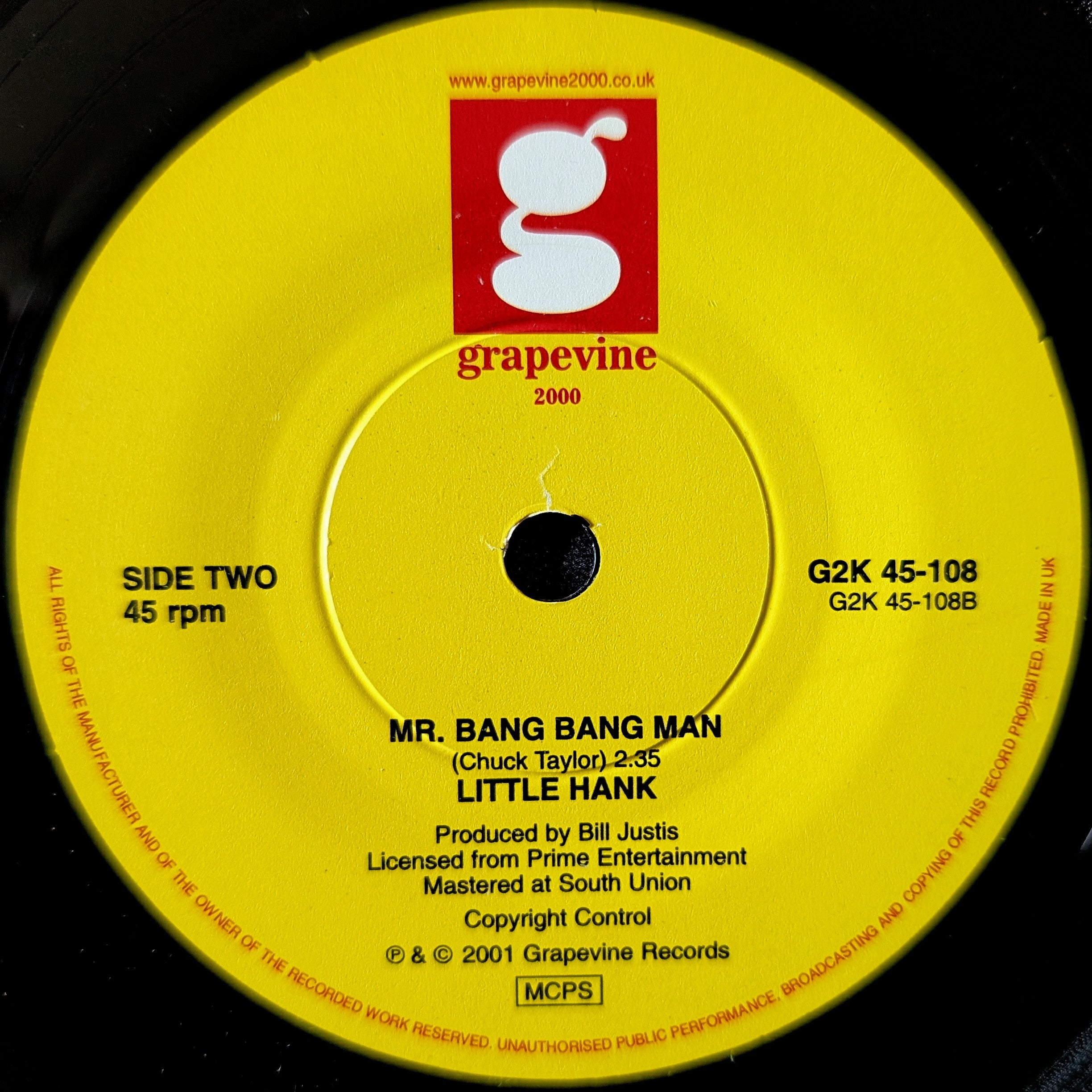 Little Hank-Try to understand/Mr.Bang Bang Man