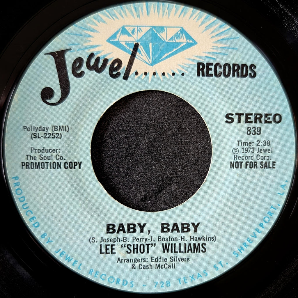 Lee Shot Williams-Checking out/ Baby,baby