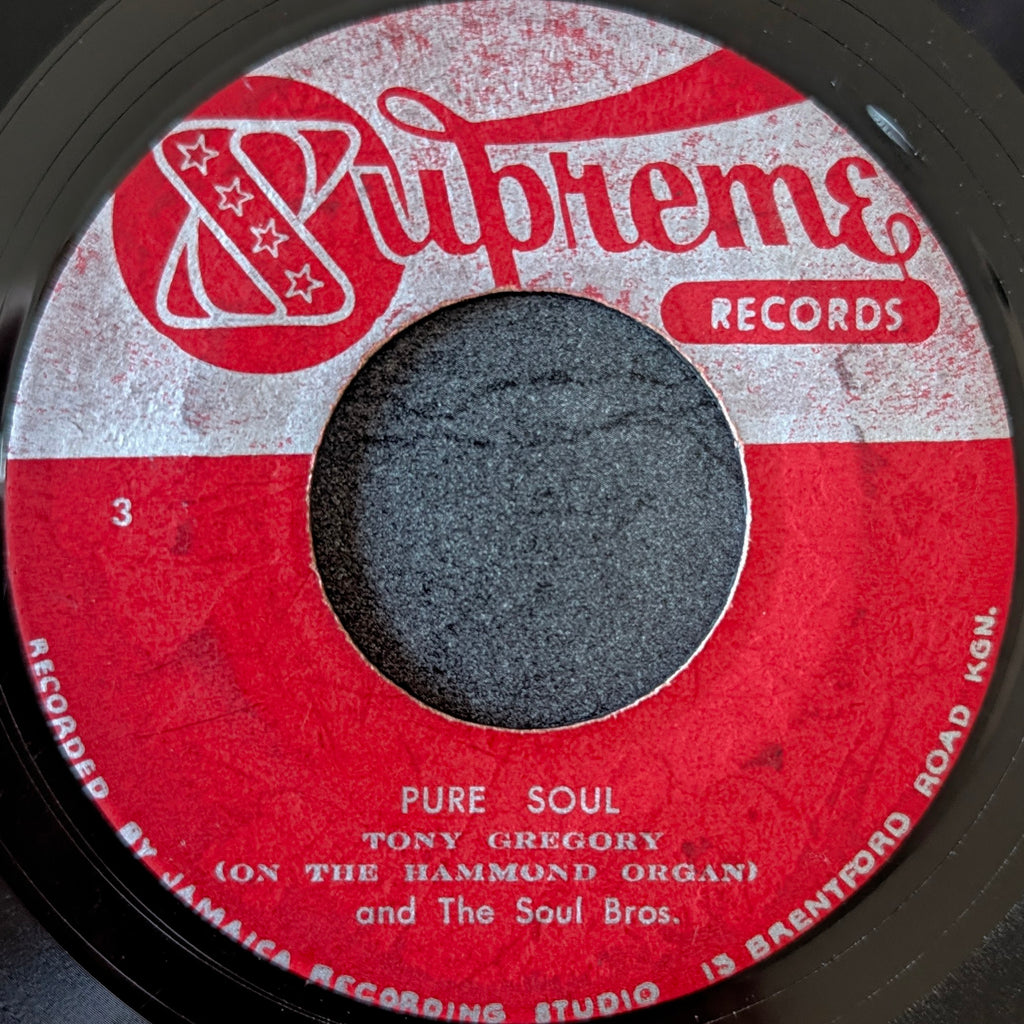 Tony Gregory-Only a fool/Pure soul