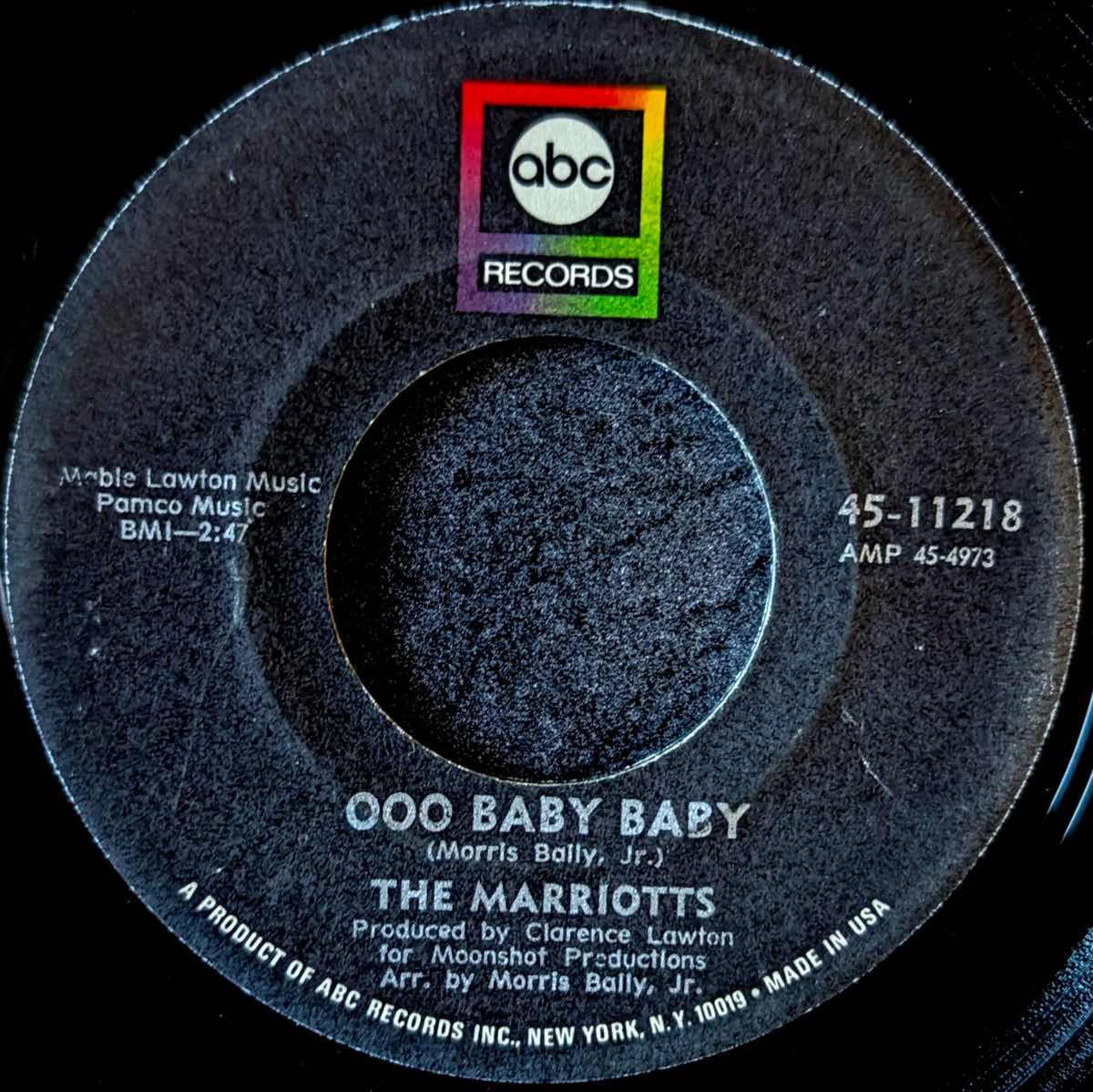 The Marriotts-Tell it like it is/ Ooo baby baby