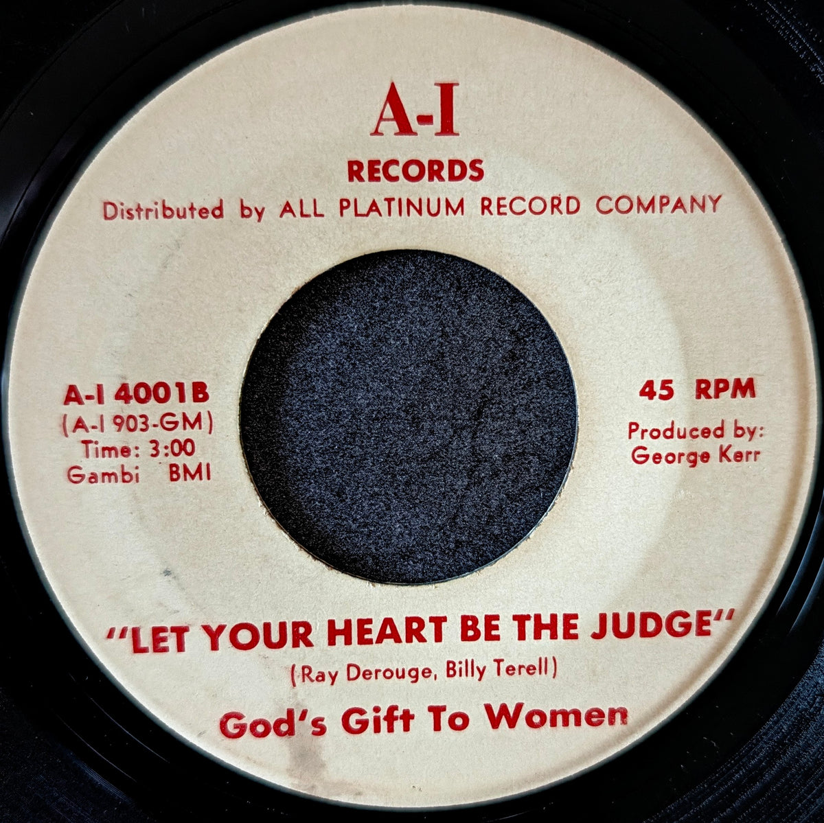 God's gift to woman-If this is reality(I want fantasty)/ Let your heart be the judge
