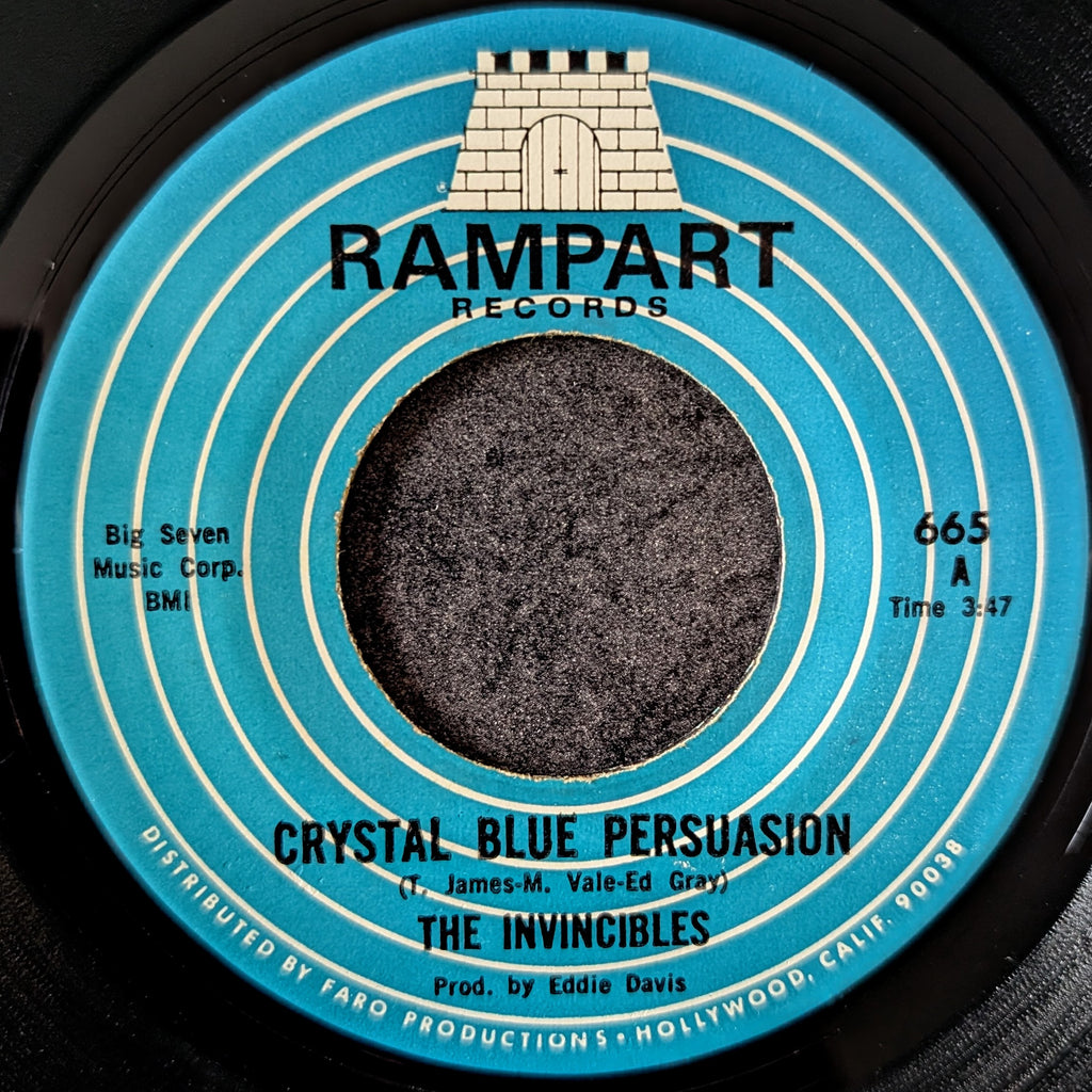 The Invincibles-Crystal blue persuasion/If I should win your love