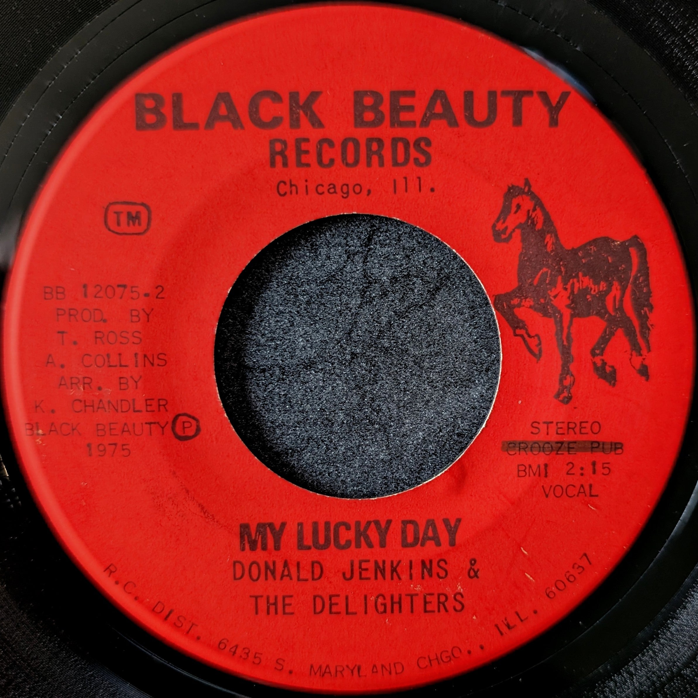 Donald Jenkins & The Delighters-Music revolution/ My Lucky day