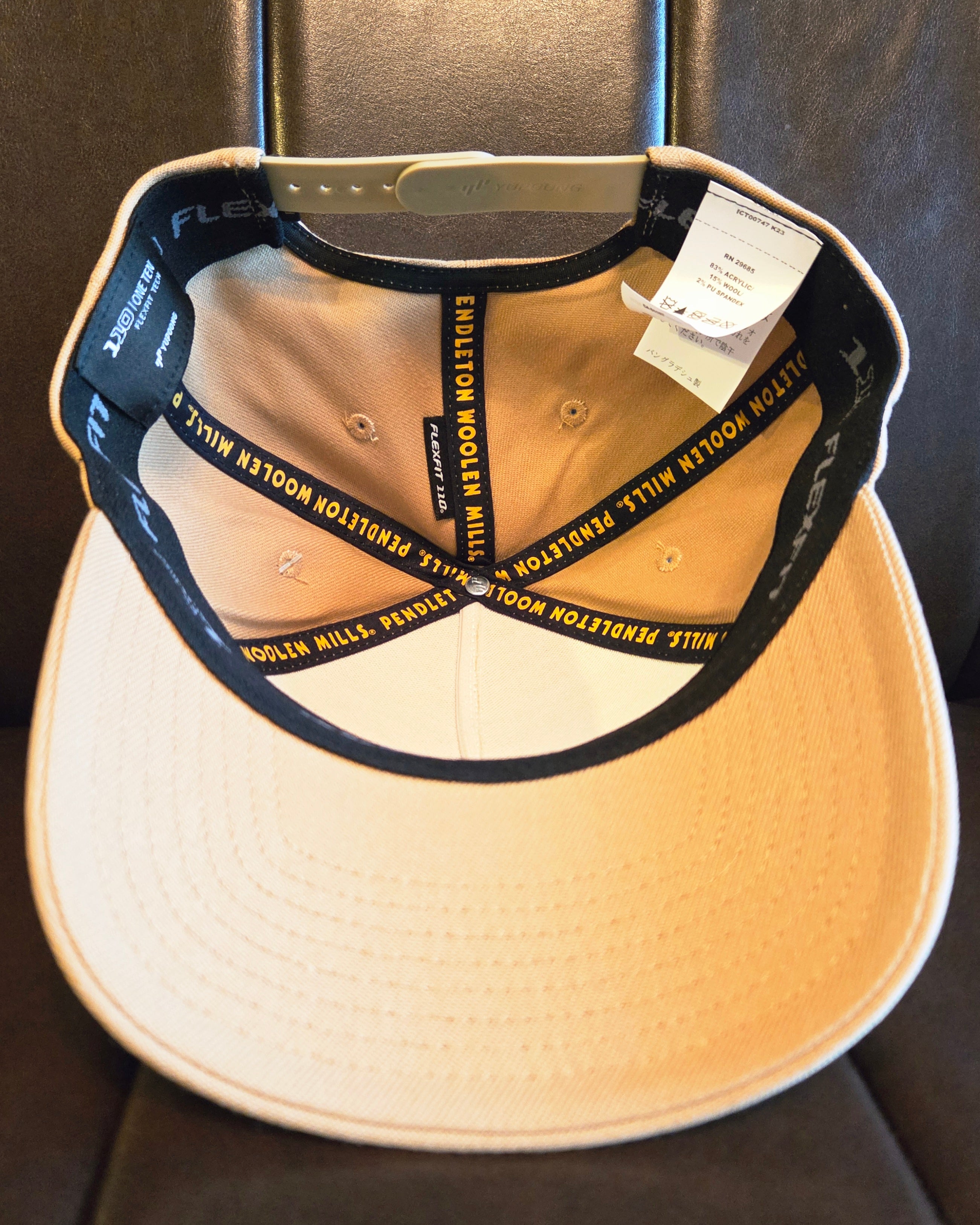 Pendleton スナップバックキャップ バックビュー