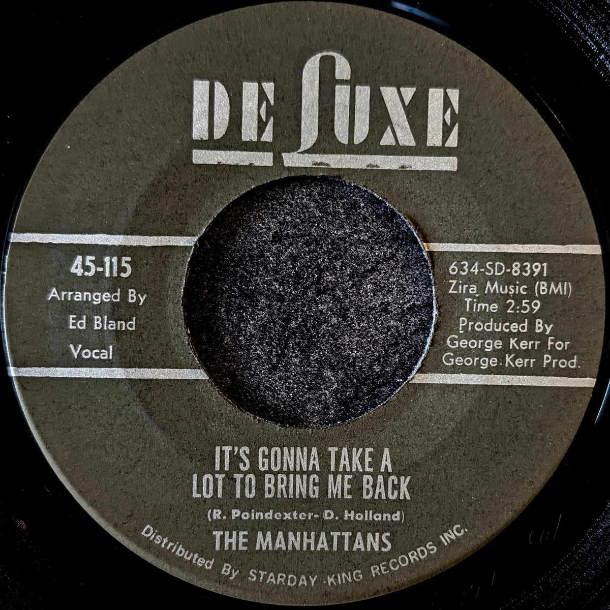 The Manhattans-It's gonna take a lot to me back/ Give him up