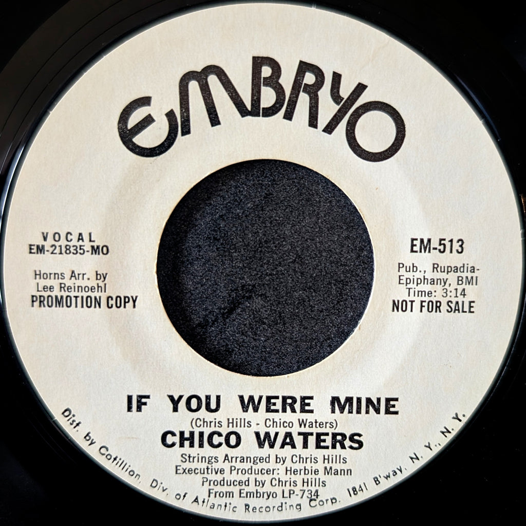 Chris Hills-Chico Waters-Sweet Joanne/ If you were mine