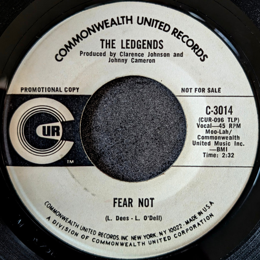 The Ledgends-Gotta let you go/ Fear not