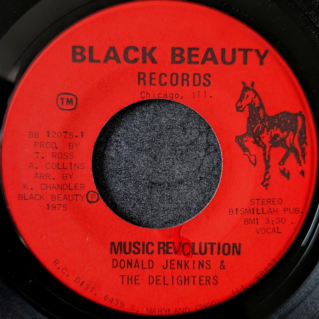 Donald Jenkins & The Delighters-Music revolution/ My Lucky day