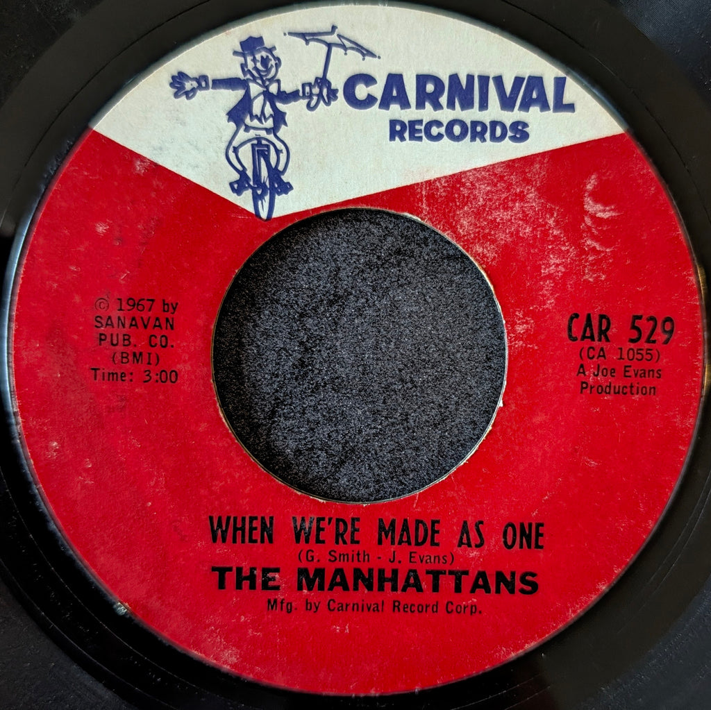 The Manhattans-When We're made as one/Baby I'm sorry