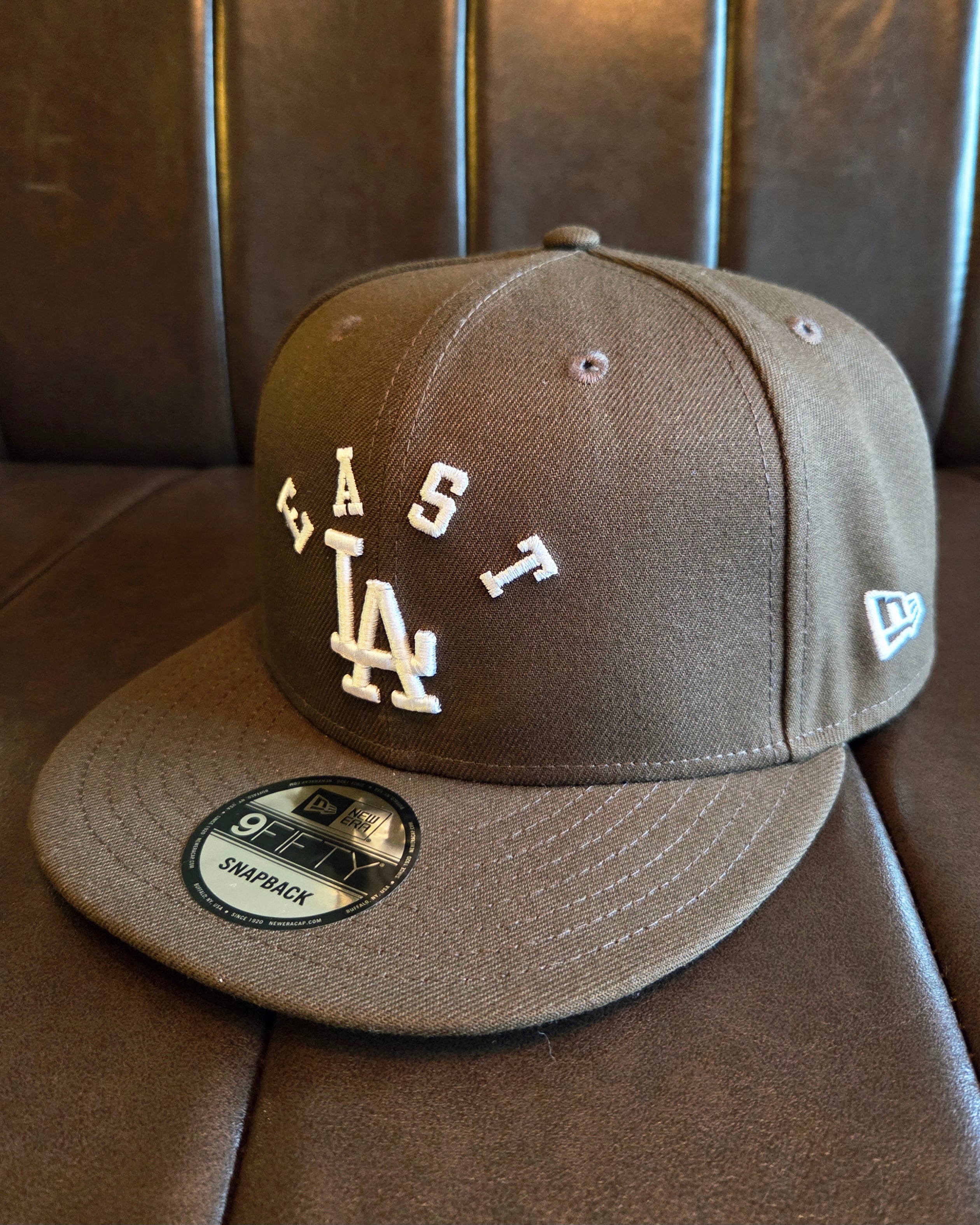 East Los Angeles Dodgers Walnut Brown 9Fifty Snapback