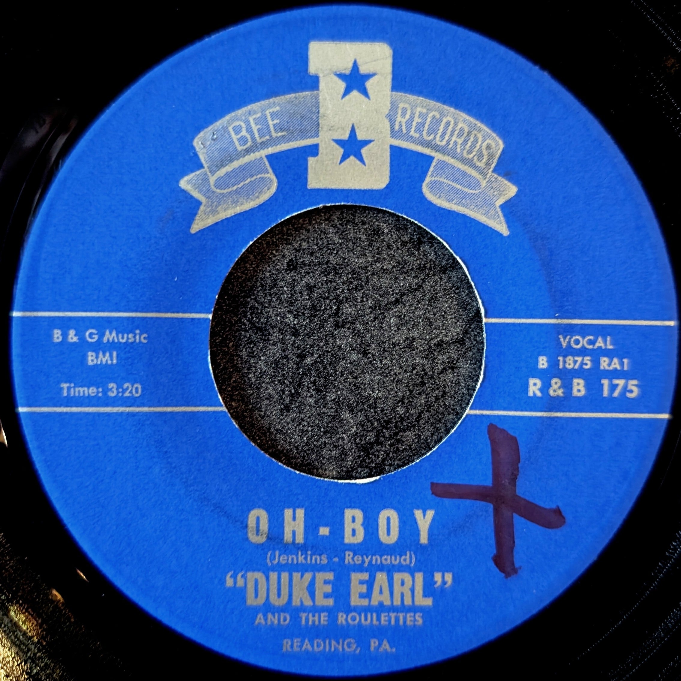 Earl "Duke"Jenkins-Oh-Boy/Misusin' me