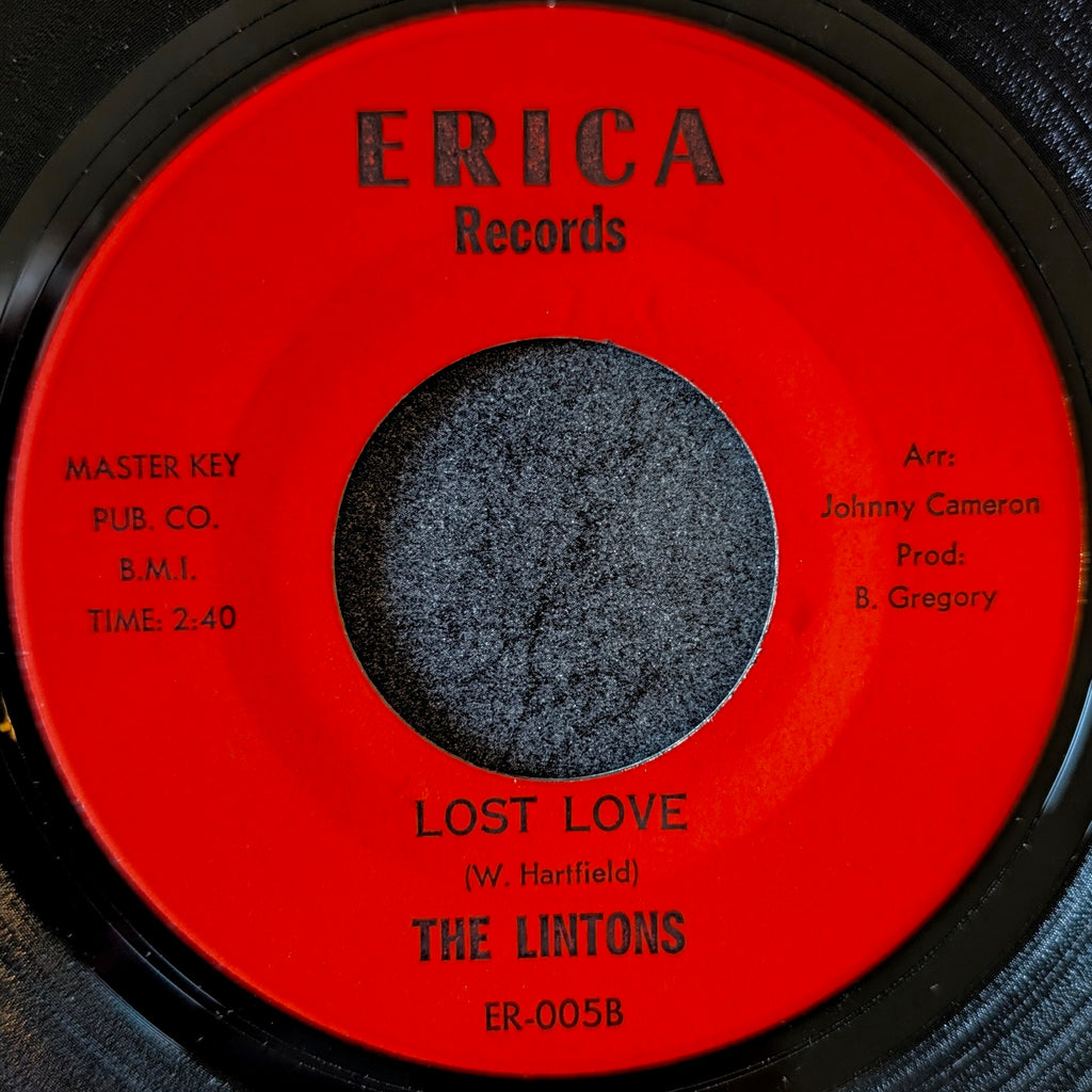 The Lintons-Don't you ever walk away/ Lost love