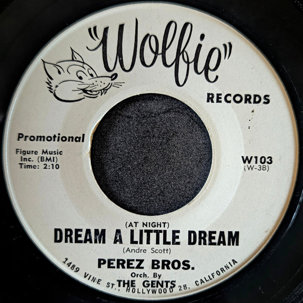 Perez Bros.-I'm truly truly yours/Dream a little dream