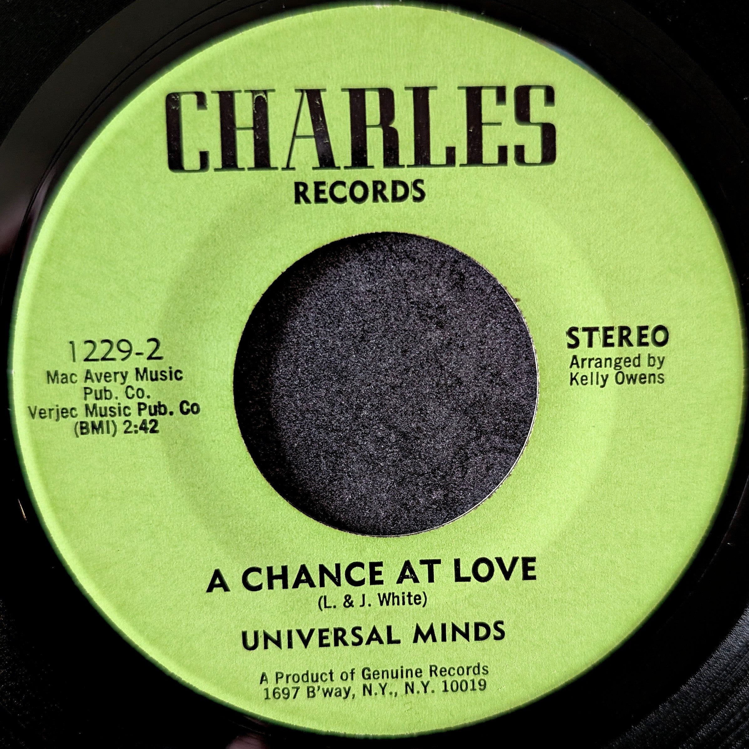 Universal Minds-I Betcha/ A chance at love
